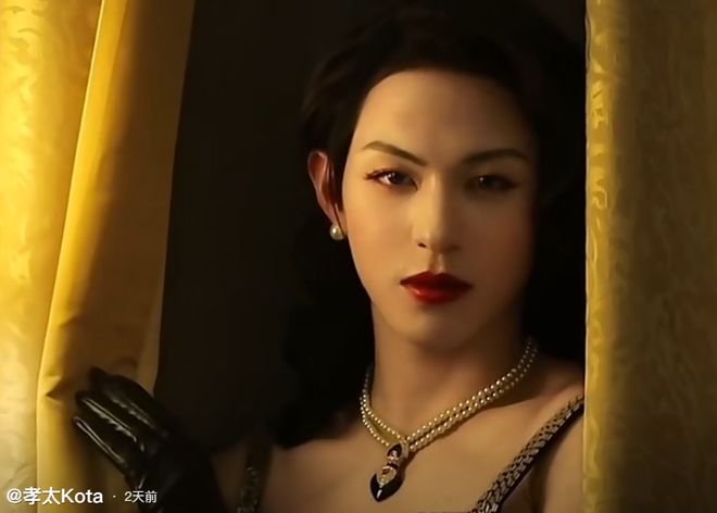 看了“孝太”的女装网友调侃：“是向佐想象中的自己”